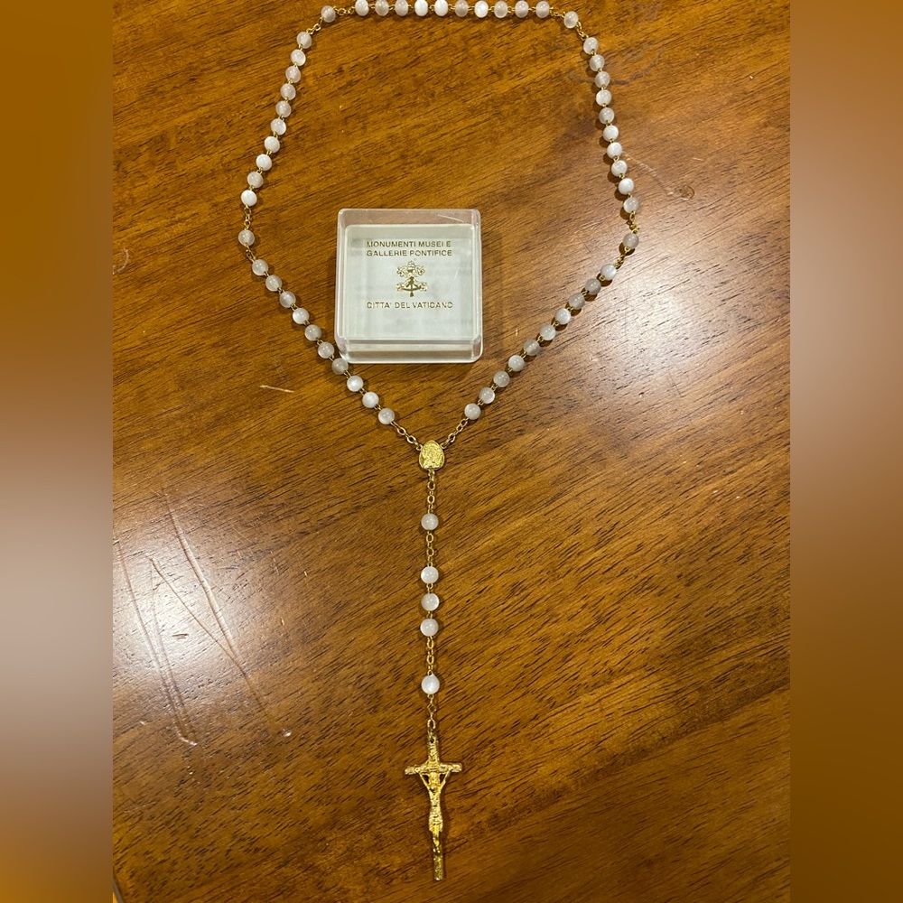 White Rosary